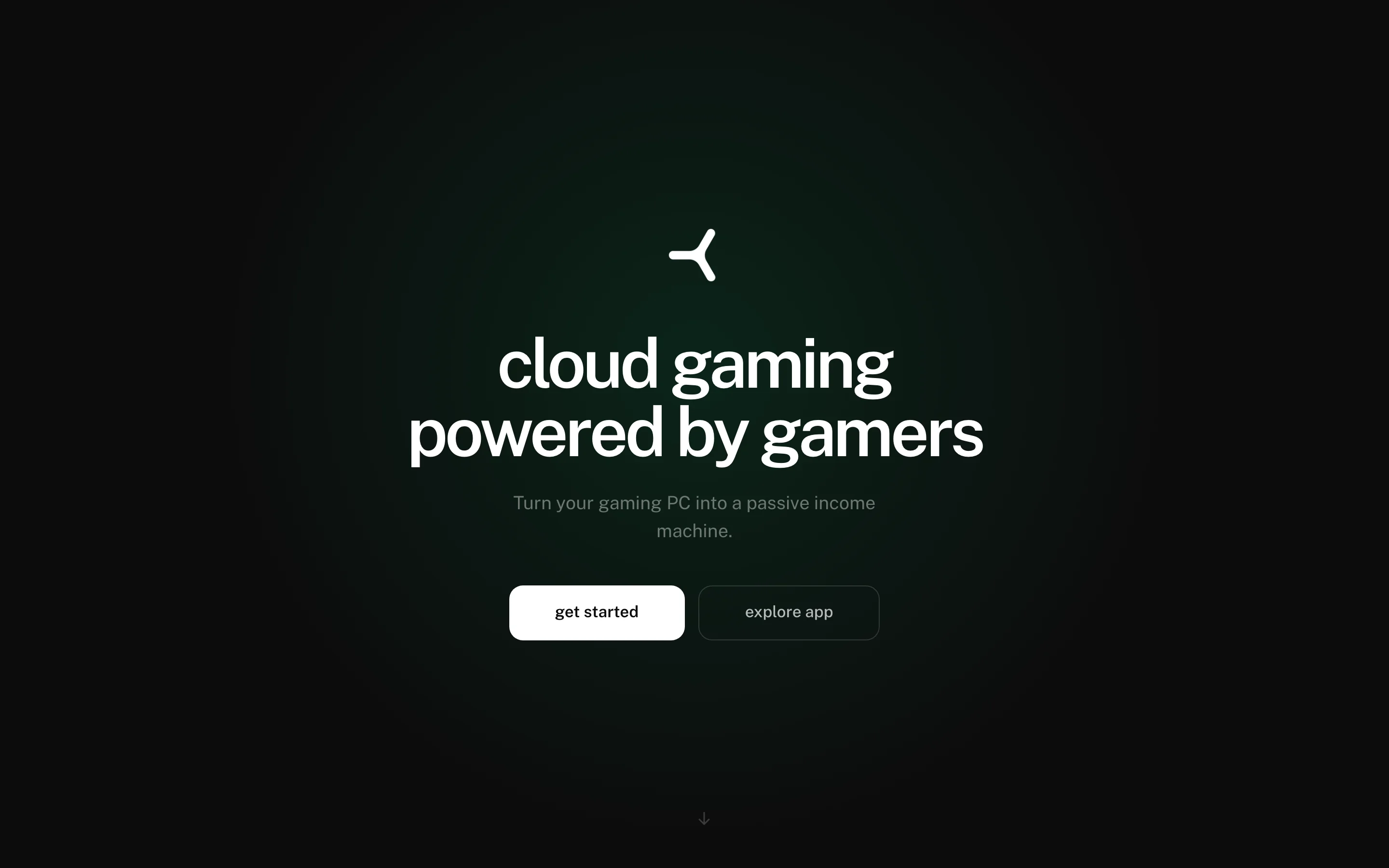 The app.yom.net landing page before signing in — desktop